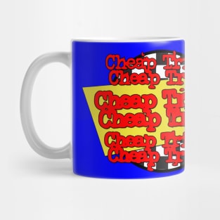 Cheap Trick Sloppy Typewriter - Fast Times Style Logo Mug